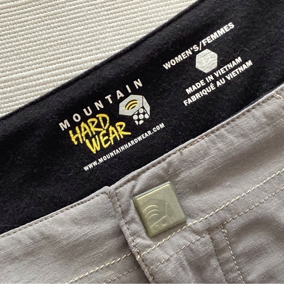 Mountain Hardwear Cargo Hiking Skirt Women's Size 12  Gray Nylon Travel A Line - Picture 3 of 10